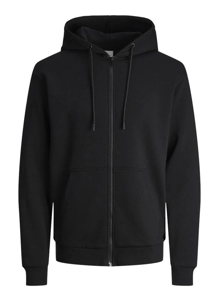 JACK & JONES  Casual Logo Zip Hoodie for Men | Best Price UAE